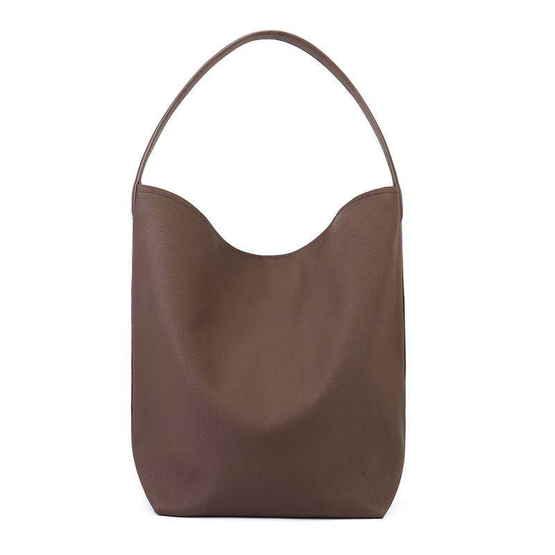 Elegant Women's First Layer Cowhide Commuter Handbags