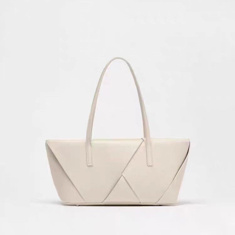 Versatile Niche Simple Textured Fashion Hand-held Bags