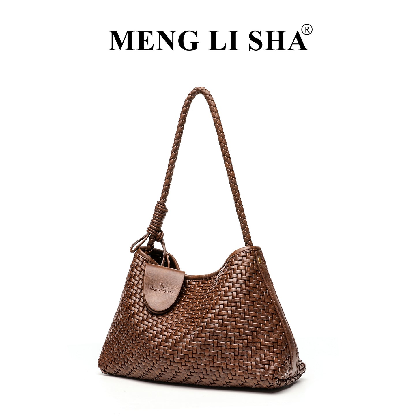 Retro High-grade Hand-woven Underarm Son Mother Fashionable Shoulder Bags