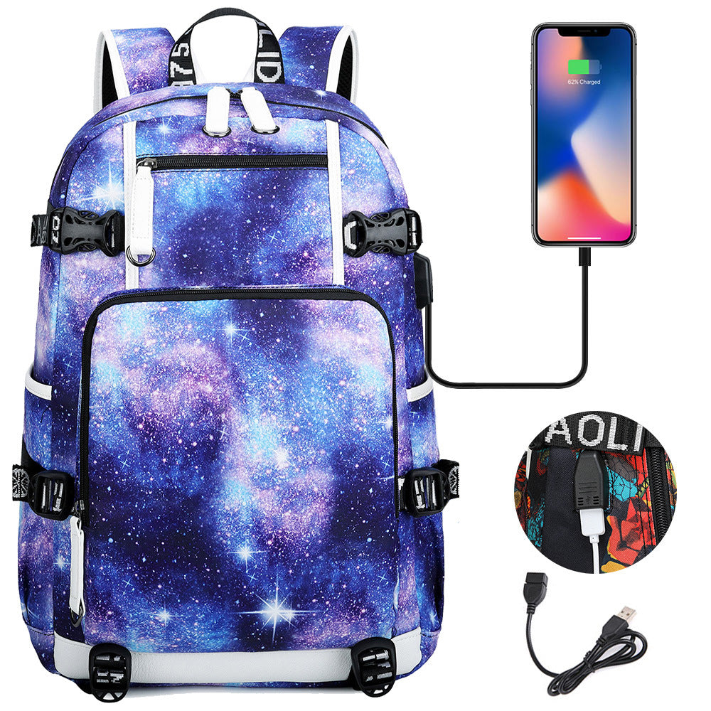 Women's & Men's & Printed Youth Large Capacity Backpacks