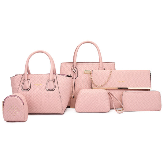 Women's Woven Retro Large Capacity Portable Shoulder Bags