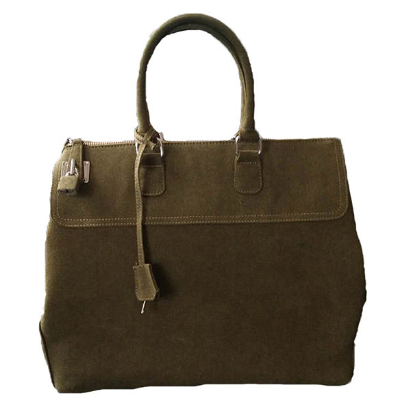 Fashion Faded Army Green Canvas Commuter Handbags