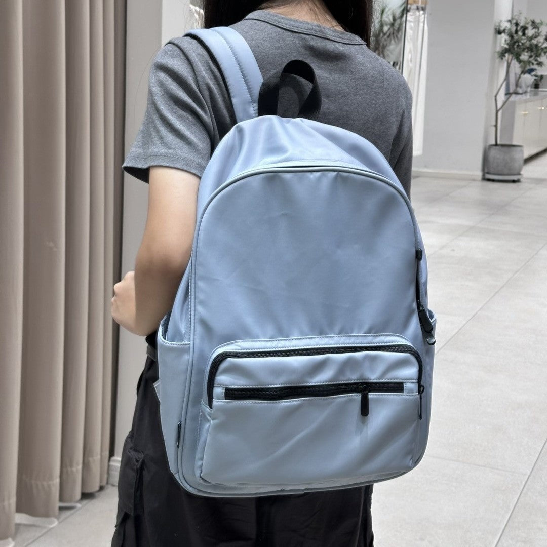Elegant Female Solid Color Lightweight Junior Backpacks