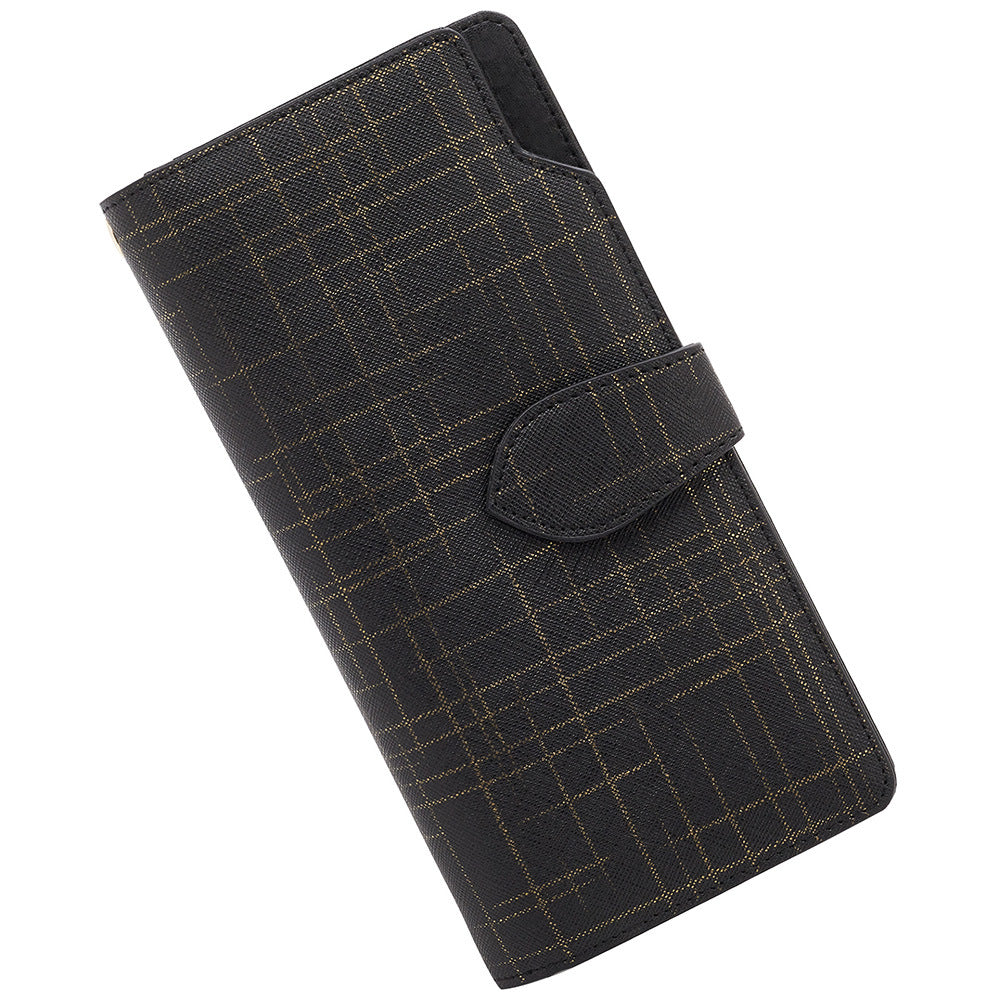 Women's Light Luxury Long Cowhide Clutch Ladies Wallets