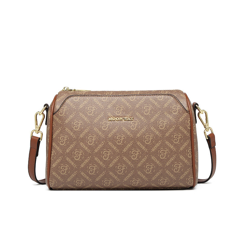 Women's Retro Fashion Easy Matching Pillow Large Crossbody Bags