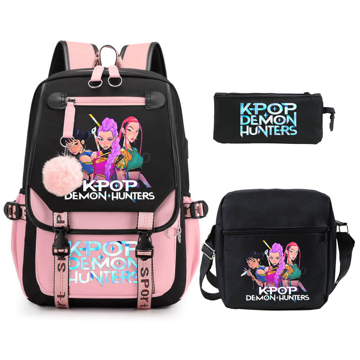 Comfortable Slouchy Anime Merchandise Printed Fashion Bags
