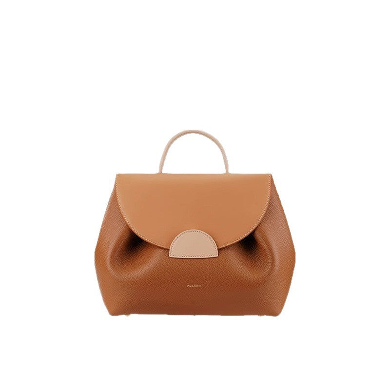 Popular Genuine Leather Smiling Face Design Bags