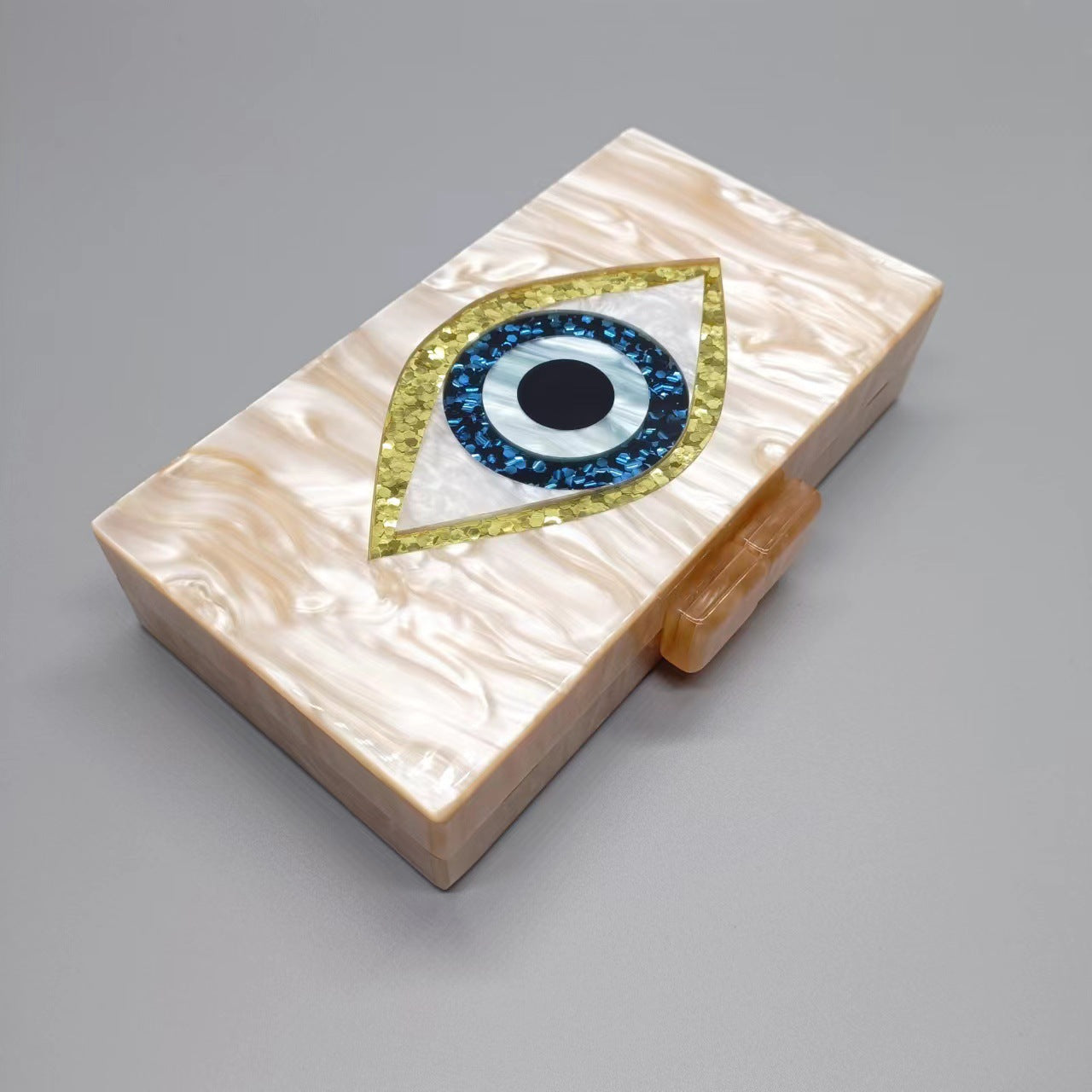 Acrylic Eye Wedding Dinner Clutch Chain Evening Bags