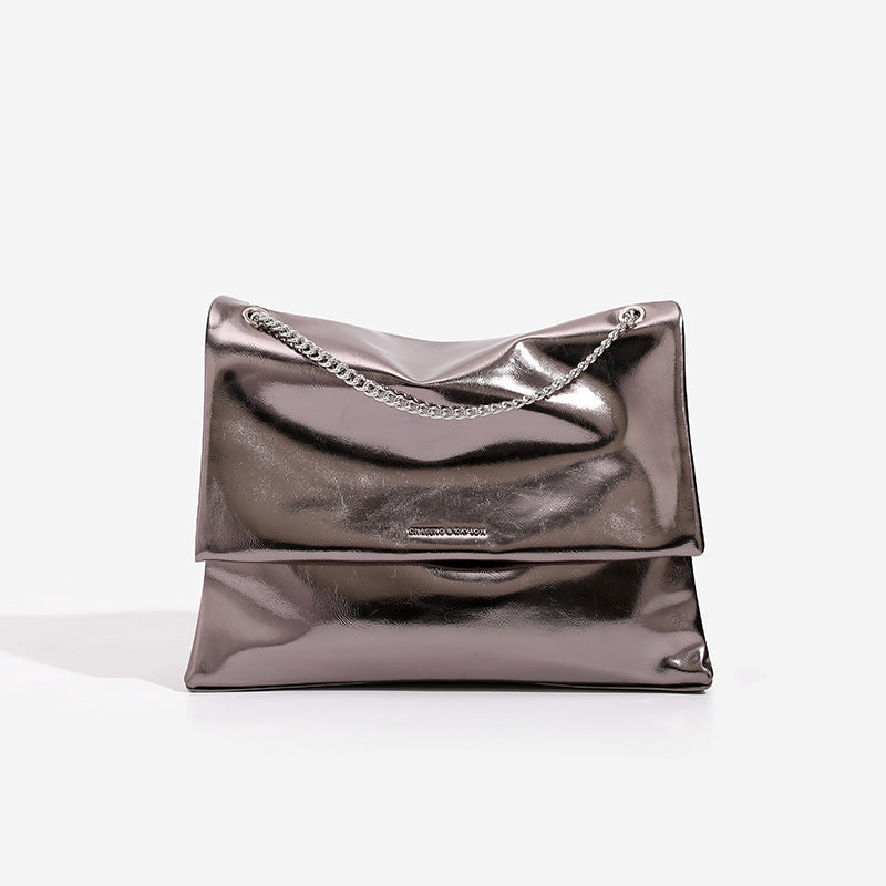 Women's Korean High-grade Large Capacity Totes Chain Shoulder Bags