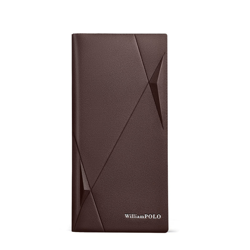 Men's Emperor Paul Long Leather First Layer Men's Wallets