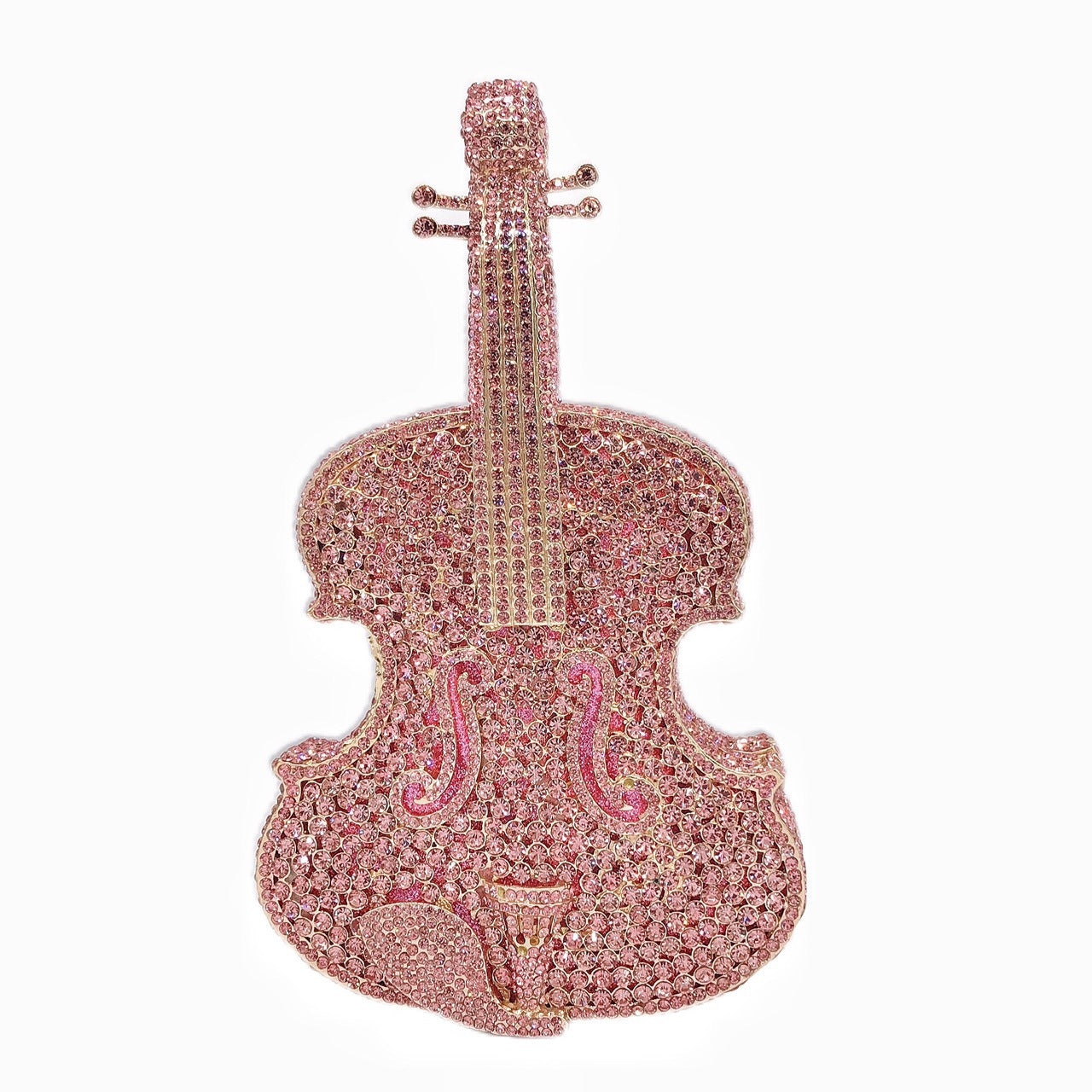 Selection Of Violin Diamond Banquet Rhinestone Evening Bags