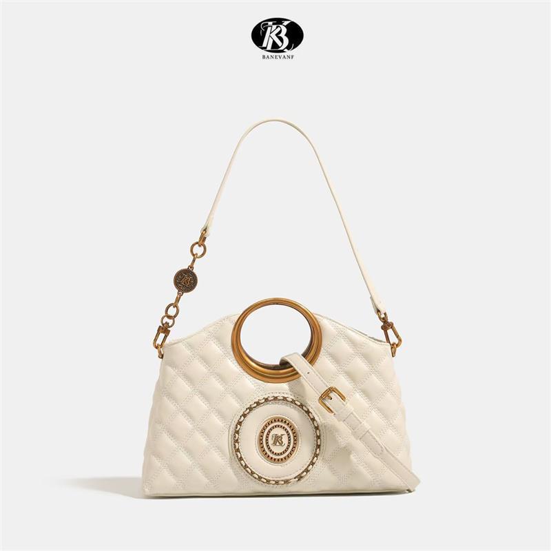 Women's Rhombus Chain Fashion Leather Niche Shoulder Bags