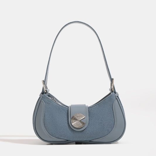 Women's Design Portable Underarm Jean High-grade Crossbody Bags