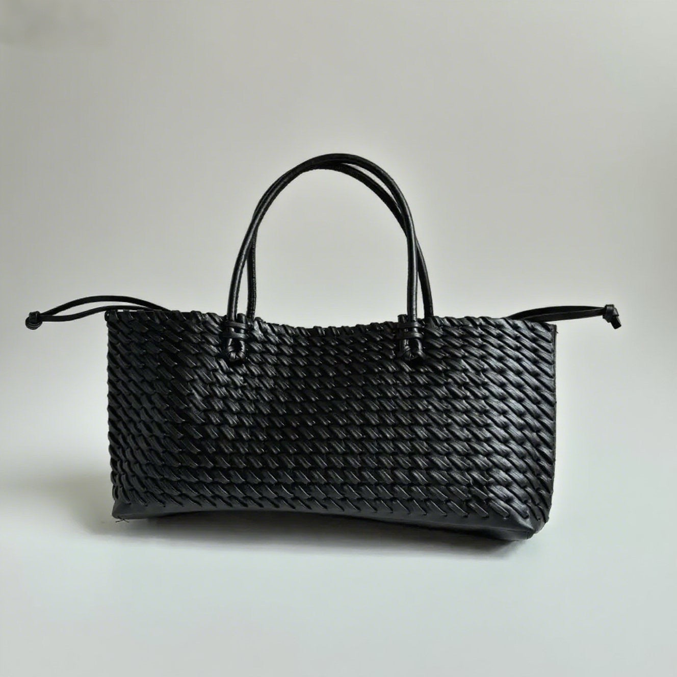 Autumn Simple Large Capacity Woven Lengthened Shopping Bags