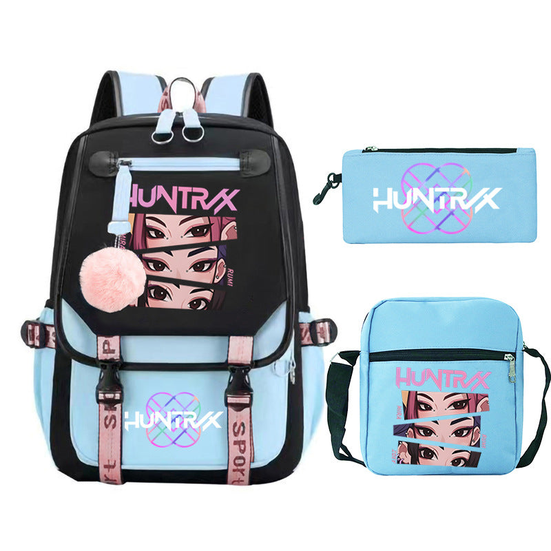 Elegant Children's Merchandise Printed Fashion Pencil Backpacks