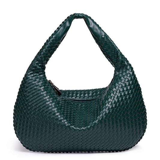 Women's Large Capacity Retro Simple Handmade Fashion Shoulder Bags