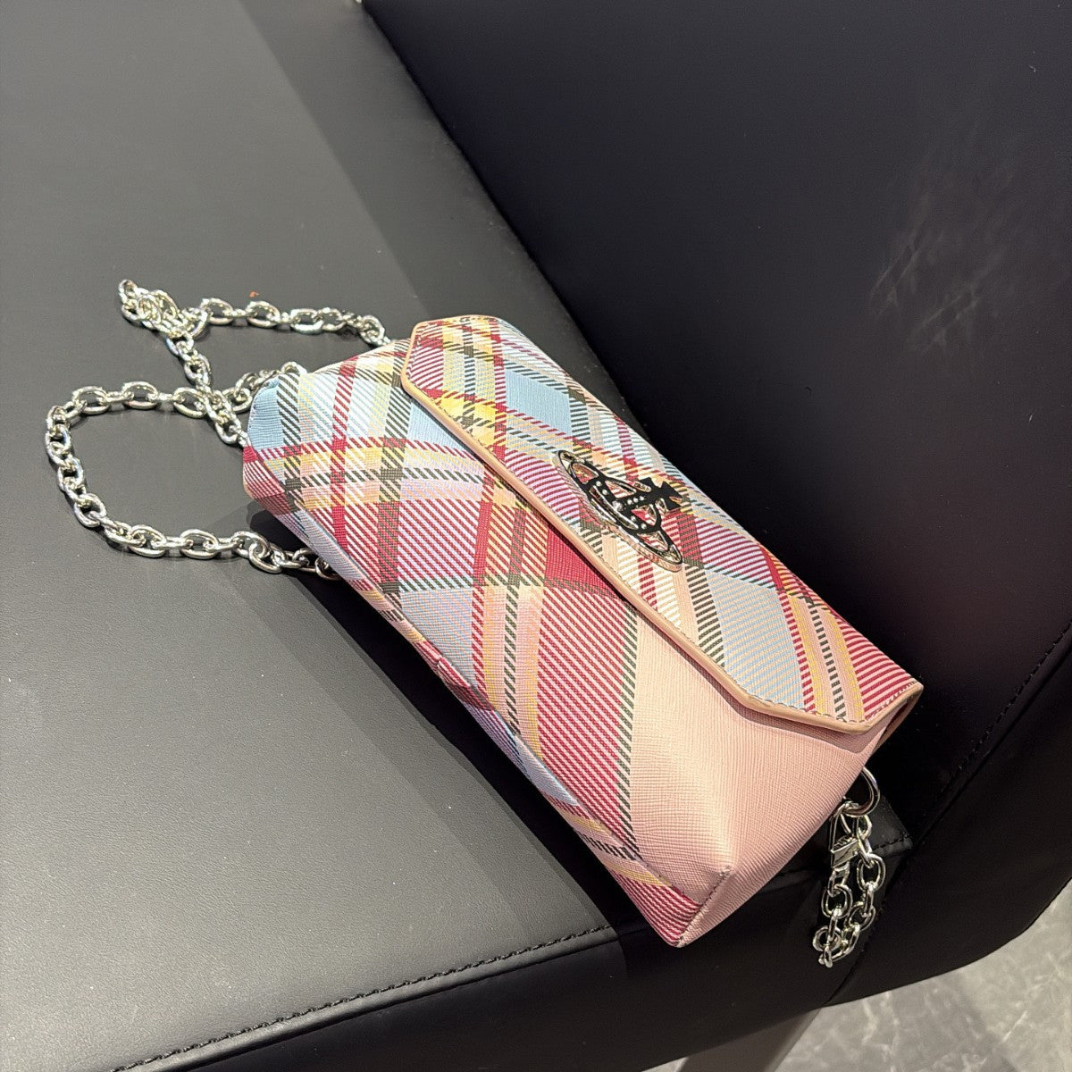 New Women's Trendy Saturn Chain Clutch Crossbody Bags