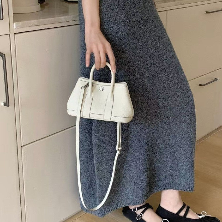 Women's First Layer Cowhide Mini High-grade Fashionable Handbags