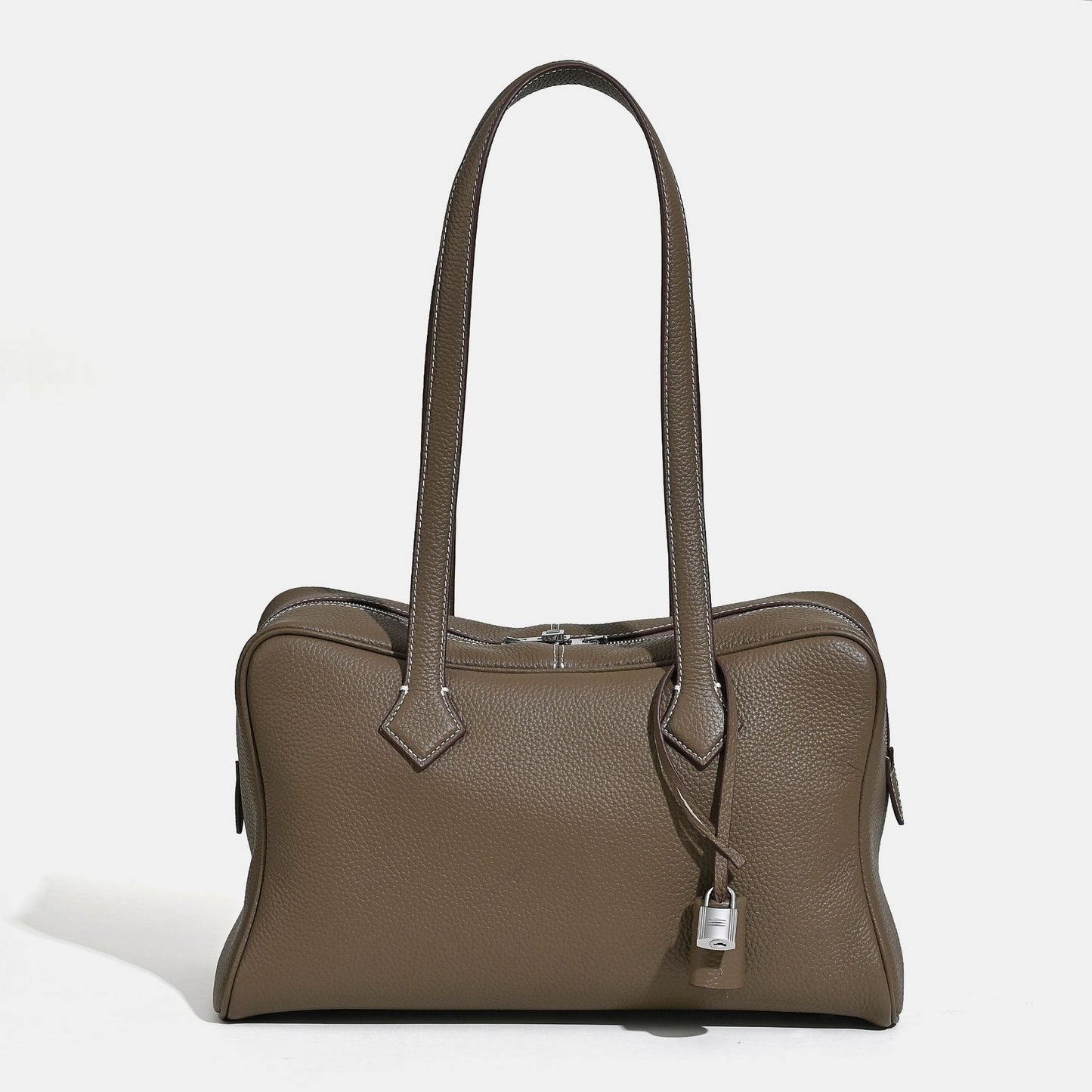 Durable Women's First Layer Cowhide Victoria Bags