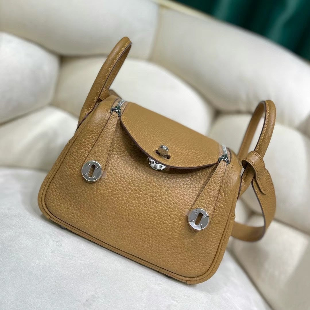 Women's Hand Sewing Wax Line Lindi Doctor Crossbody Bags