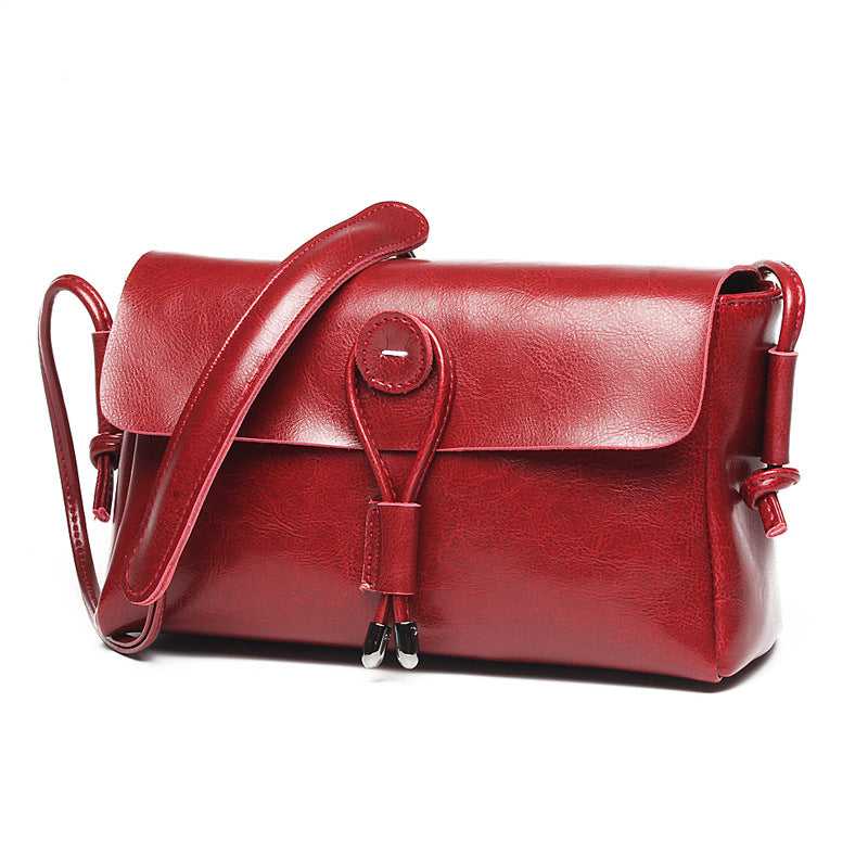 Women's Genuine Leather Affordable Luxury Style Shoulder Bags