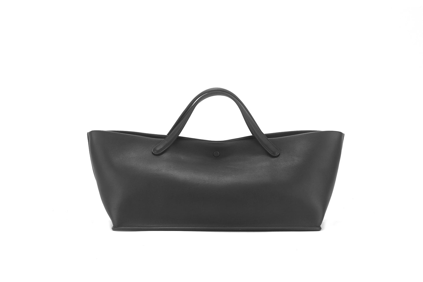 Minimalist Cowhide Commuter Large Capacity Totes Handbags
