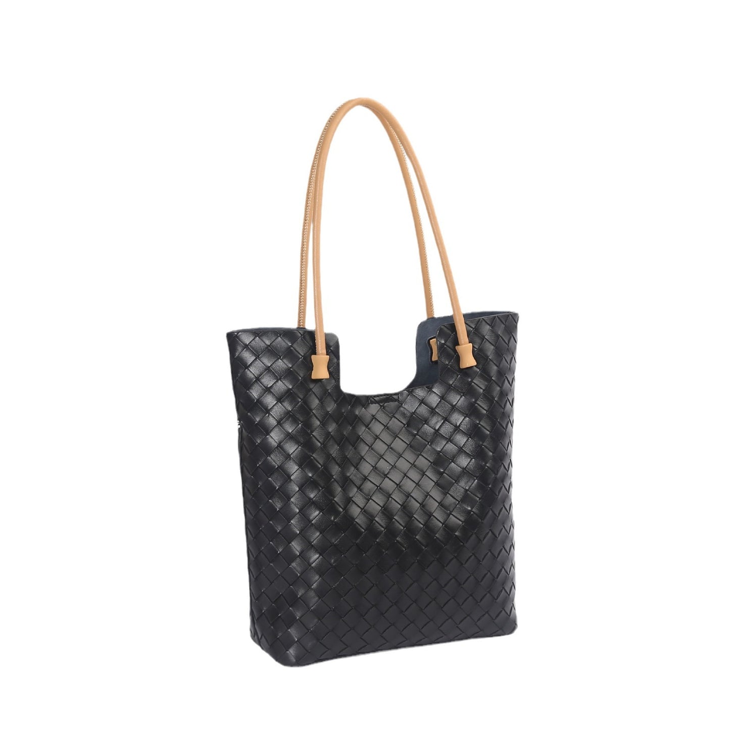 Women's Lady Fashion Simple Practical Soft Press Shoulder Bags