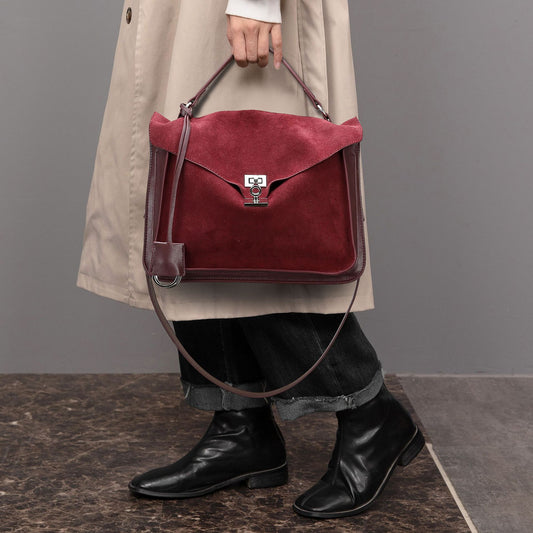 Women's Matte Leather Light Luxury High-grade Versatile Crossbody Bags