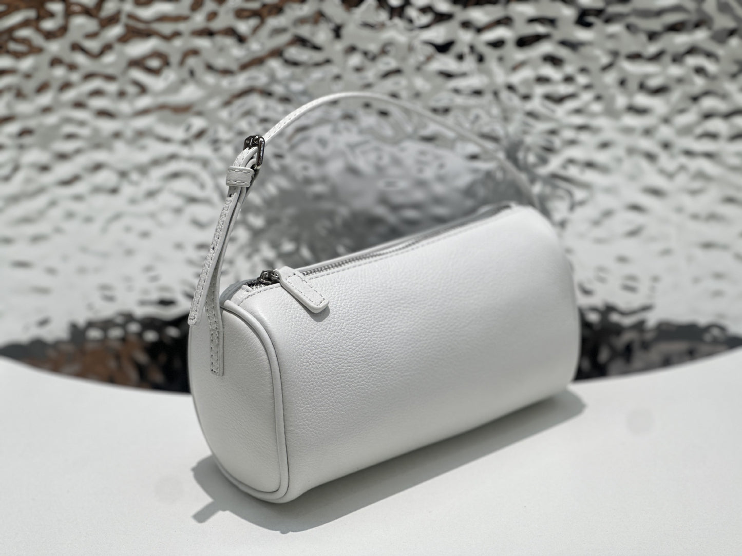 Women's Five Nine Pencil Box First Layer Cowhide High-grade Crossbody Bags