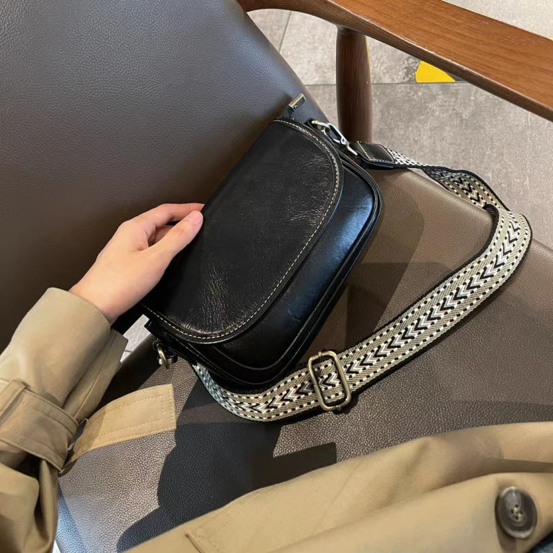 Women's Genuine Leather Lady's Retro Portable Versatile Shoulder Bags