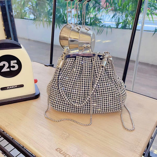 Rhinestone Niche Popular Portable Light Luxury Armpit Bags