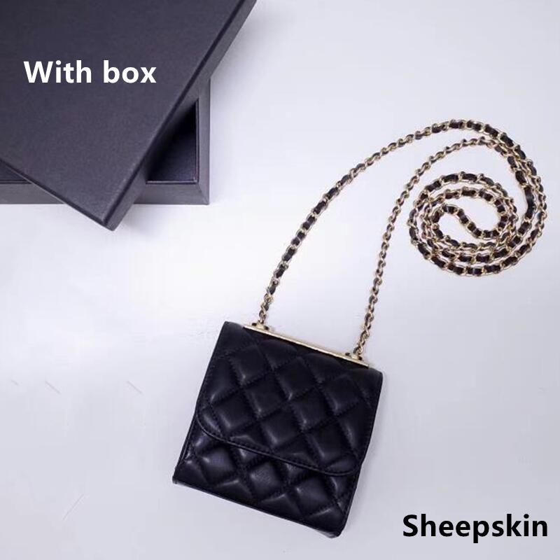 Women's Diamond Style Genuine Leather Mini Portable Crossbody Bags
