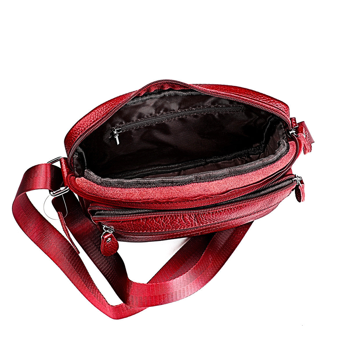 Women's First Layer Cowhide Mom Genuine Leather Mummy Shoulder Bags