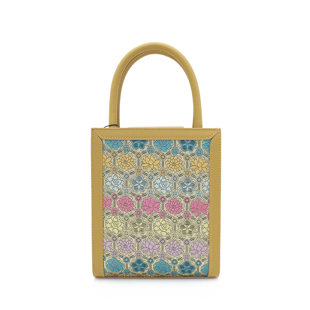 Women's Dynasty Brocade National Style Hand Silk Crossbody Bags