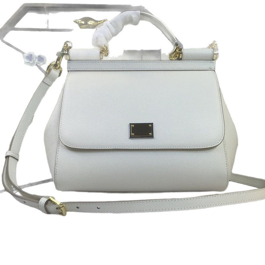 Women's Color Versatile Elegant Cowhide Palm Print Crossbody Bags
