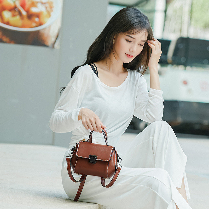 Women's Leather Underarm Fashion Summer Commute Crossbody Bags