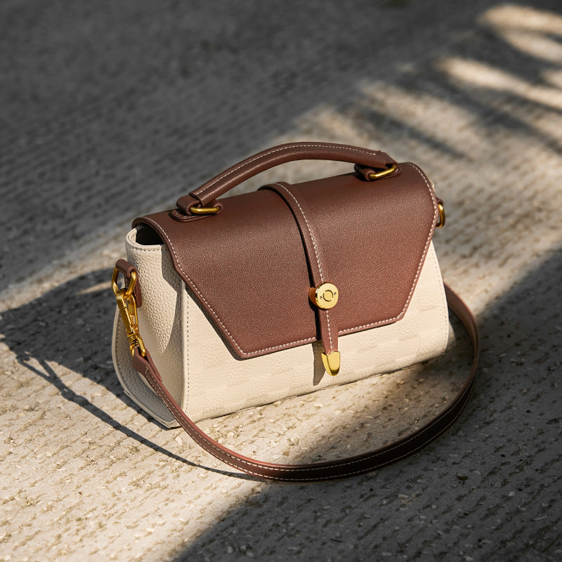 Attractive Women's Light Luxury Genuine Leather Handbags