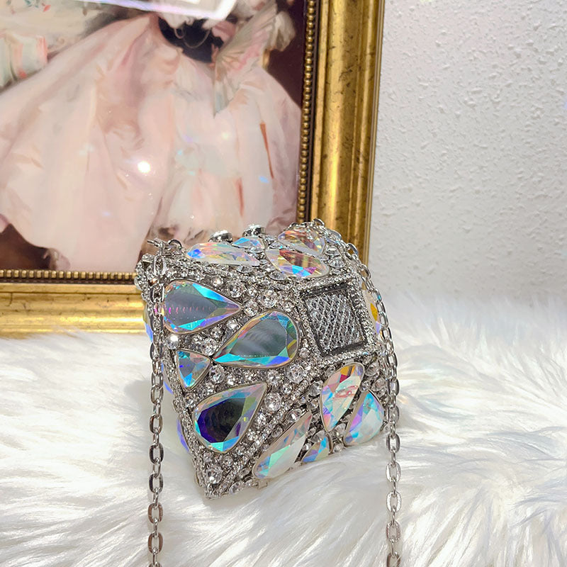 Stylish Diamond Dinner Light Luxury Crystal Bags