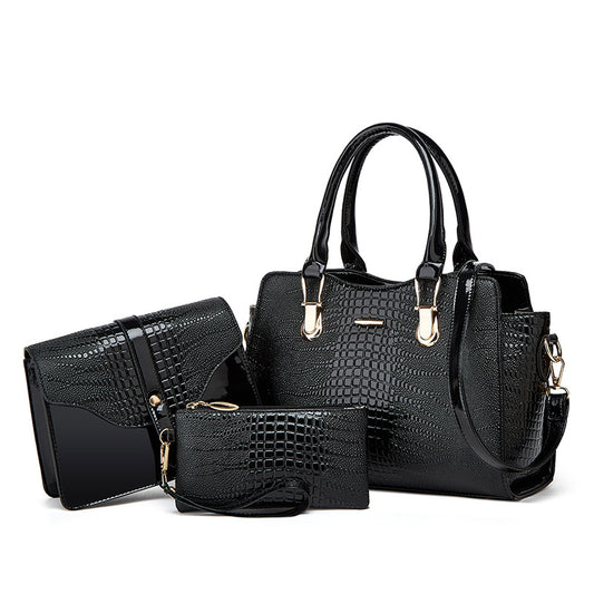 Women's Autumn Mother Set Three-piece Fashion Trend Bags