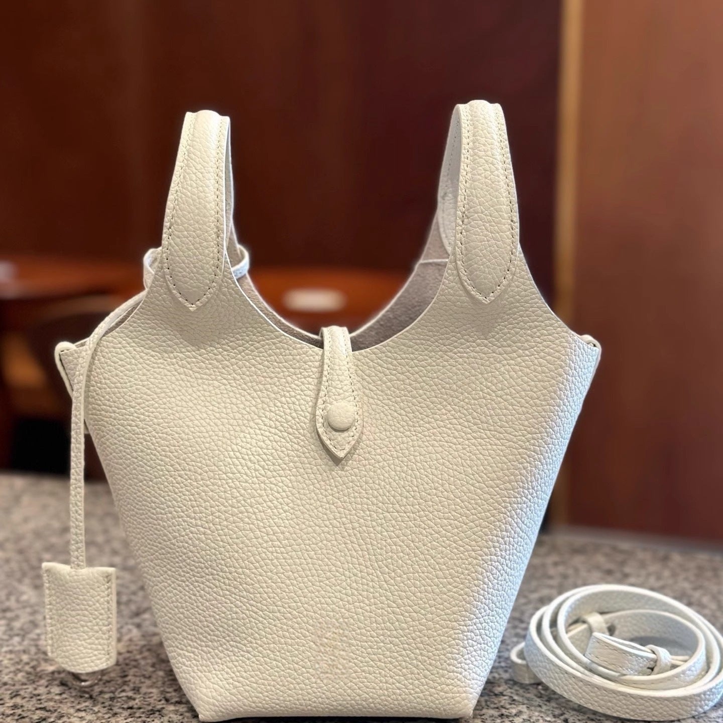 Niche Old Money Style Vegetable Basket Bucket Bags