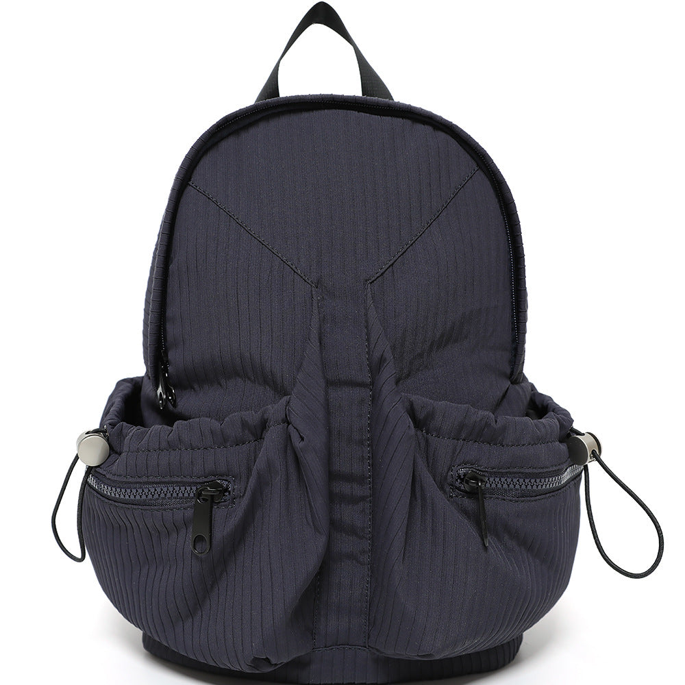Women's Spring Puff Pleated Korean Style Convenient Backpacks