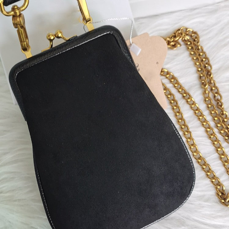 Saturn Embroidered Veet Mobile Large Clip Phone Bags