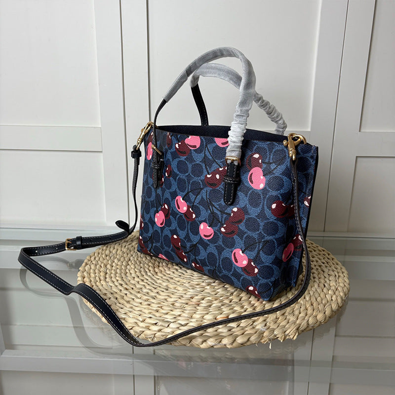Women's Fashion Shopping Classic Cherry Printed Crossbody Bags