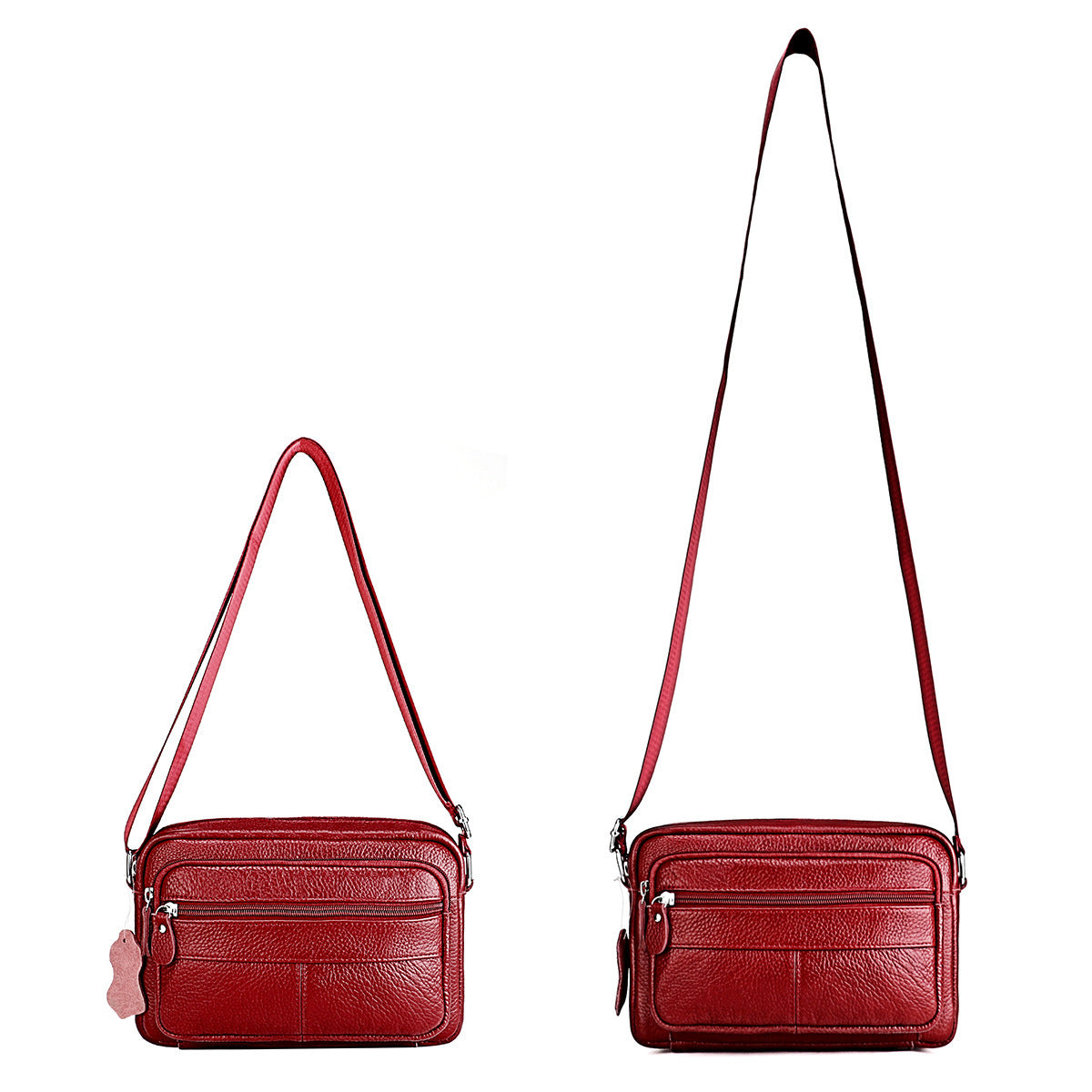 Women's First Layer Cowhide Mom Genuine Leather Mummy Shoulder Bags