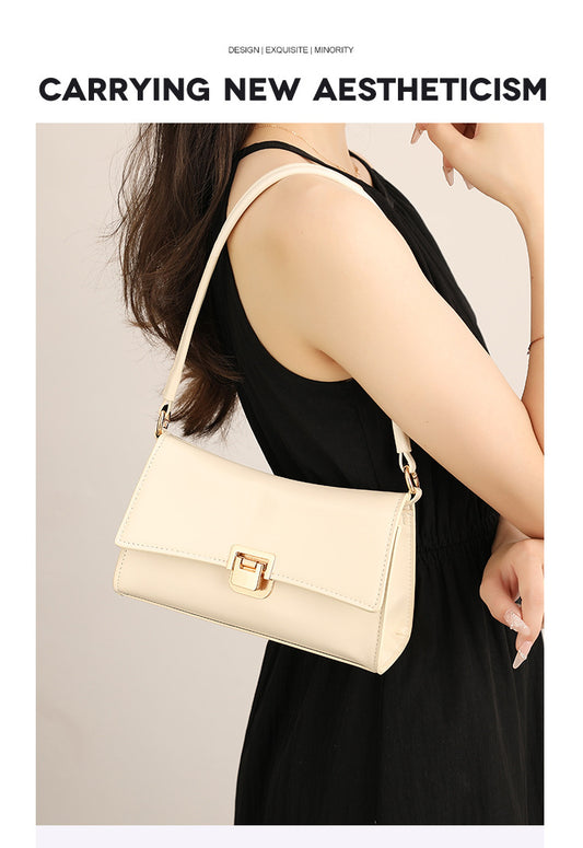 Geometry Baguette Underarm Design Advanced Sense Crossbody Bags