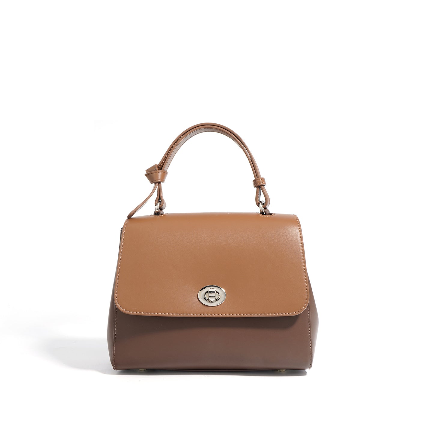 Color Cowhide Popular Texture Commuter Niche Shoulder Bags