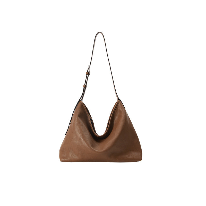 Women's Vegetable Tanned Free Large Capacity Commuter Crossbody Bags