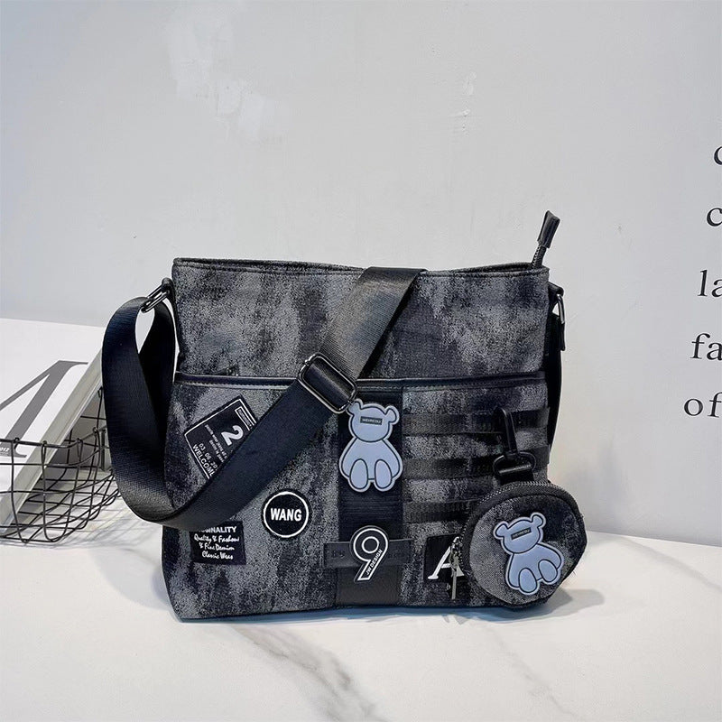 Classic Slouchy Waterproof Oxford Cloth Fashion Crossbody Bags