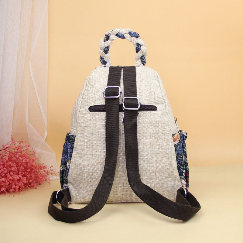 Comfortable Style Hand-woven Artistic Three-dimensional Ancient Backpacks