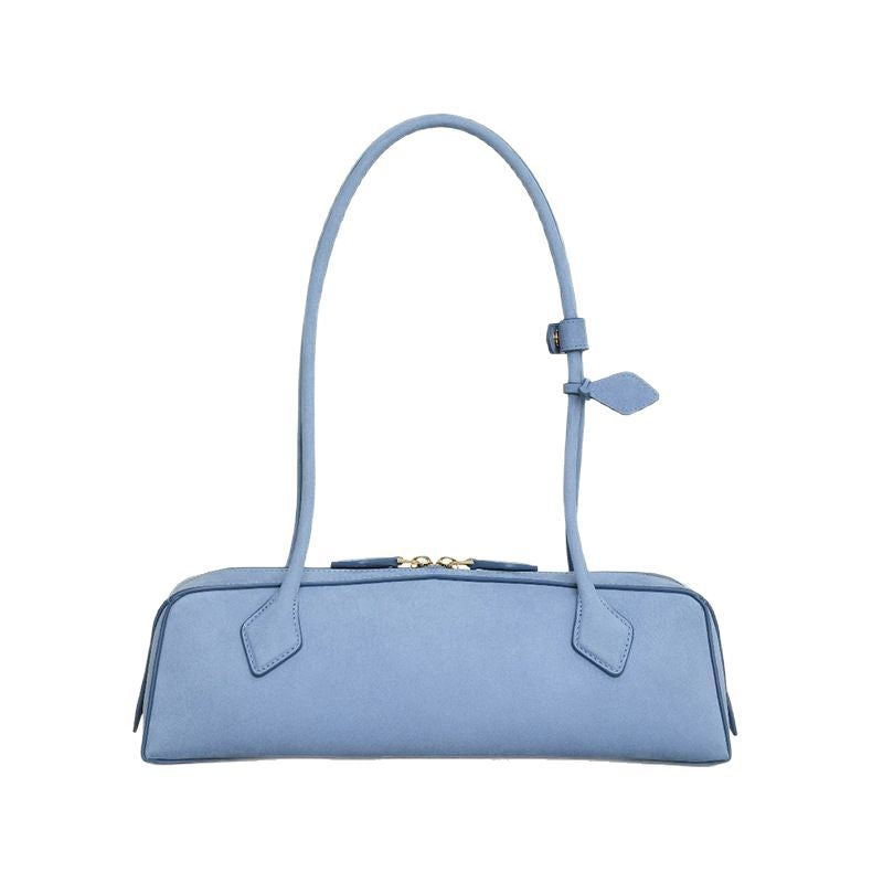 Women's Minority Sausage Vintage Underarm Baguette Leather Backpacks